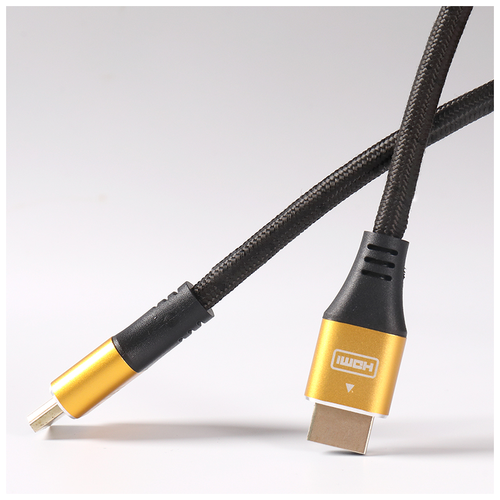 Кабель высокоскоростной HDMI v2. 1, 8K, с нейлоновой оплеткой (1м ) кабель высокоскоростной hdmi v2 1 8k с нейлоновой оплеткой 2м