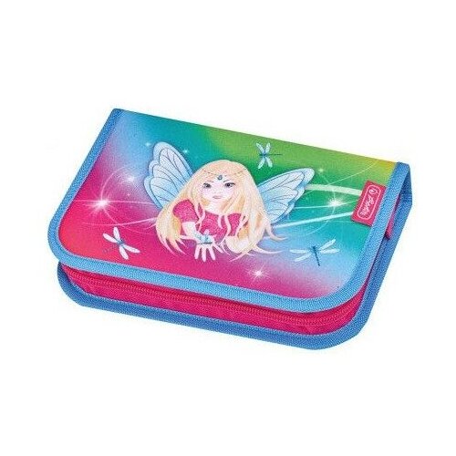 фото Herlitz пенал пустой 1 молния rainbow fairy 50014170