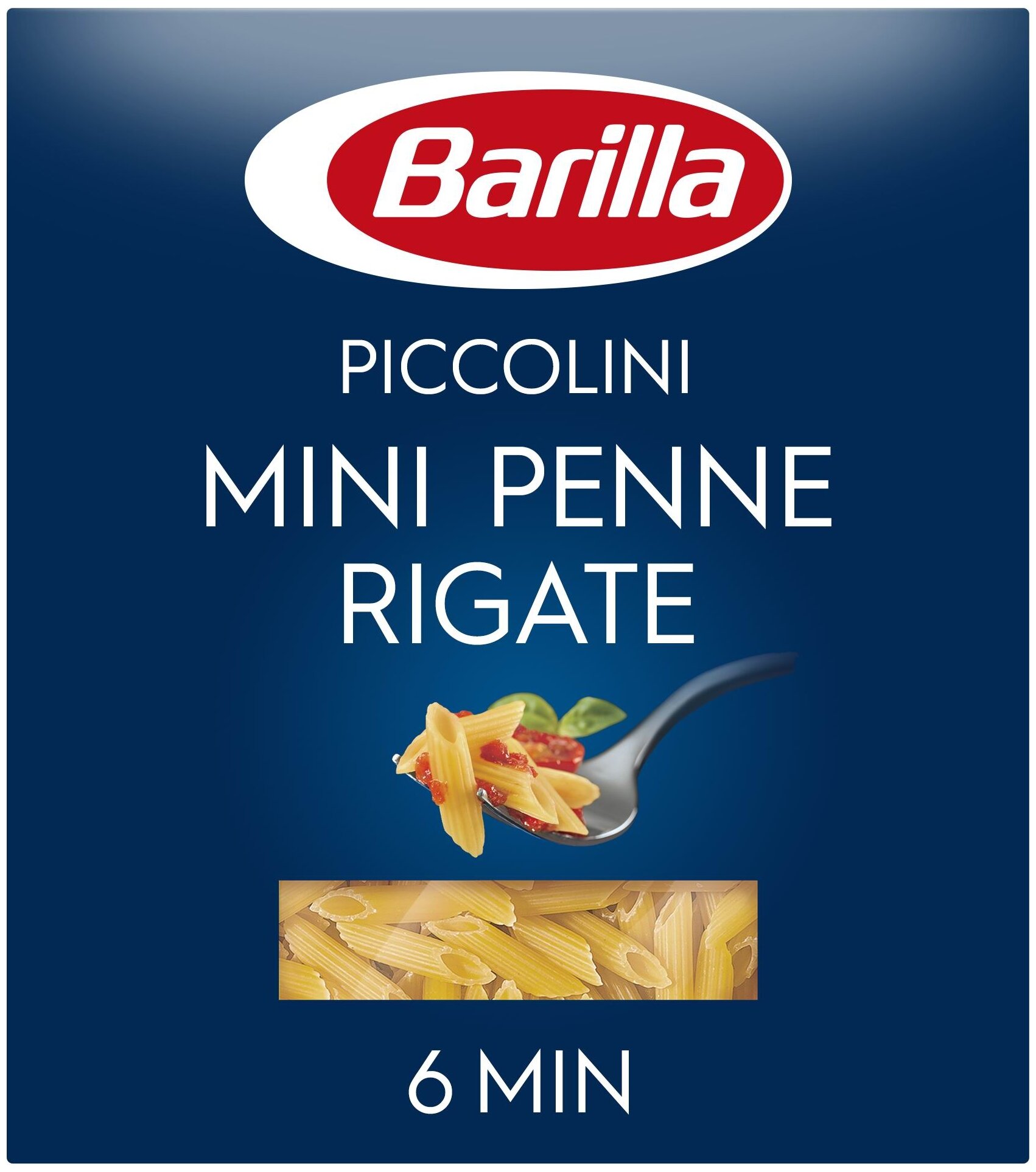Barilla Макароны Piccolini Mini Penne Rigate n.66, 450 г - фотография № 1