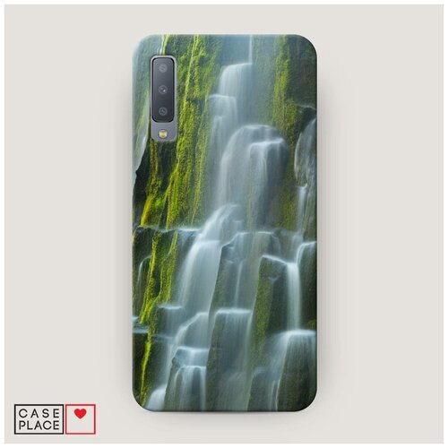 фото Чехол пластиковый samsung galaxy a7 2018 водопад 3 case place