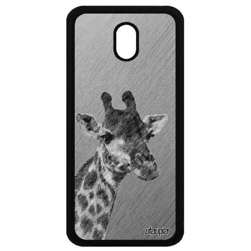 фото Красивый чехол на смартфон // galaxy j5 2017 // "жираф" животные саванна, utaupia, серый