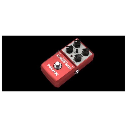 Scream-Bass Педаль эффекта перегруза, для бас-гитары, Nux аналоговая эхо педаль для электрогитар rowin lef 303