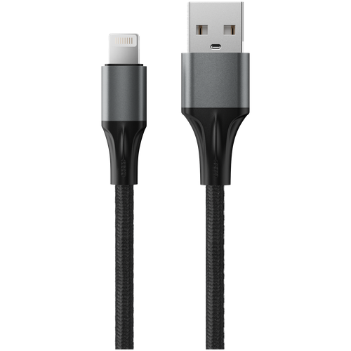 Кабель для быстрой зарядки Accesstyle USB Type-A - Lightning 24-F200M смартфонов iPhone, планшетов, ноутбуков, красный