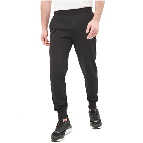 Брюки спортивные PUMA Ess Jersey Pants, размер L, черный