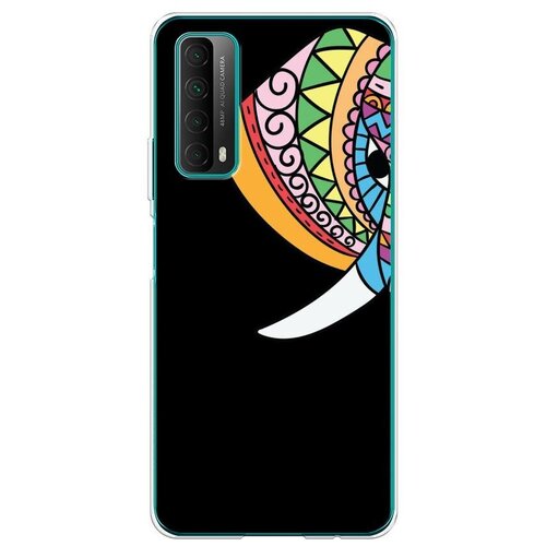 фото Силиконовый чехол "слоненок индийский узор" на huawei p smart 2021 / хуавей п смарт 2021 case place