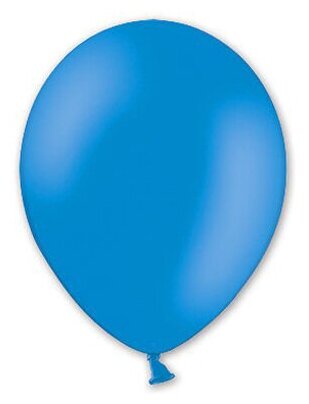 Шар 10" В 75/012 Пастель Экстра Mid Blue / упаковка 50шт / воздушные шары / набор 50шт