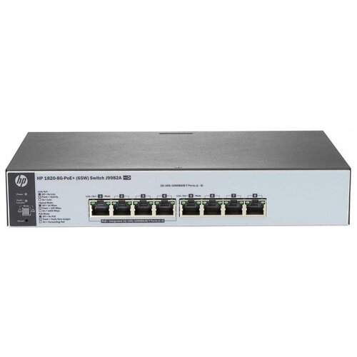 Коммутатор HPE OfficeConnect 1820 J9982A 8G 4PoE 65W 2137000₽