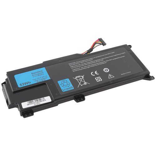 Аккумулятор 075WY2 для Dell XPS 14Z / 15Z / L412Z / L511X (0HTR7, NMV5C) new original laptop li ion black battery v79y0 for dell xps 14z 15z l511x p24g l412z l412x series 58wh 3918mah 14 8v