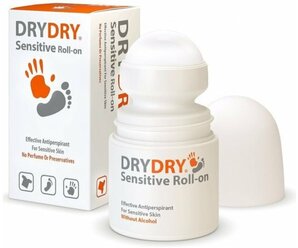 DRY DRY Sensitive Roll-on средство от потоотделения для чувствительной кожи 50 мл.