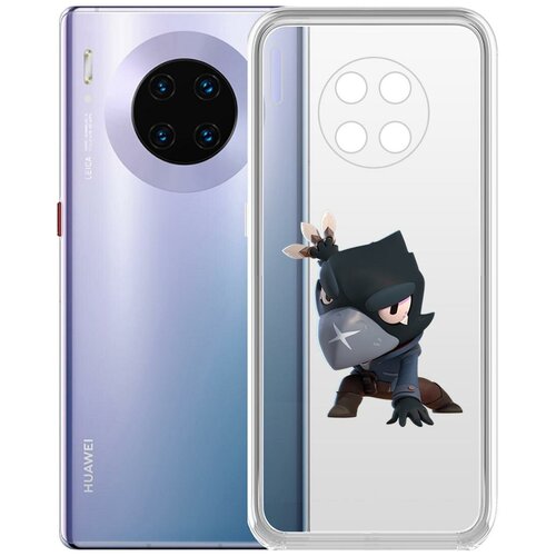 Чехол-накладка Clear Case Brawl Stars-Ворон для Huawei Mate 30 чехол накладка clear case brawl stars ворон для vivo y91c