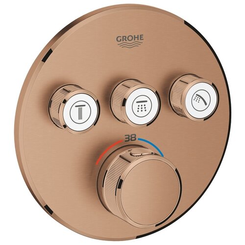 Grohe Grohtherm SmartControl 29121DL0 Встраиваемый термостат для душа термостат grohe grohtherm smartcontrol 29156ls0 для душа moon white