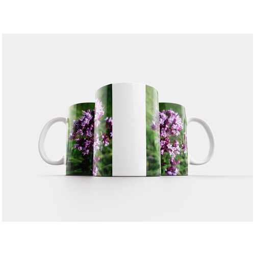 фото Кружка "тимьян, немецкие дикий цветок, крошечные цветки" 320 мл lotsprints