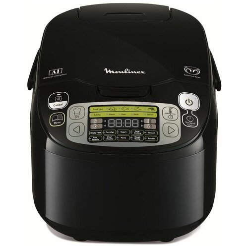 Мультиварка Moulinex MK815800 1200Вт черный 7211002551 1509600₽