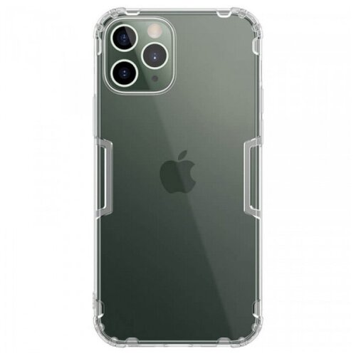 Прозрачный силиконовый чехол Nillkin Nature для iPhone 12 / 12 Pro прозрачный