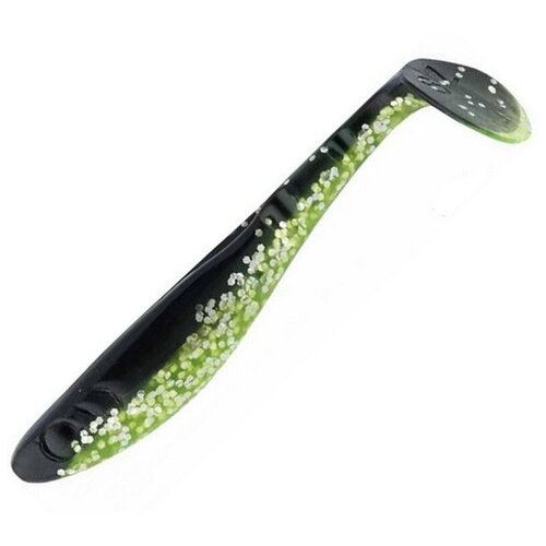 приманка мягкая abu garcia svartzonker mcperch shad 9cm 8шт blue silver Приманка мягкая Abu Garcia Svartzonker McPerch Shad 7,5cm (8шт) Black/Chartreuse