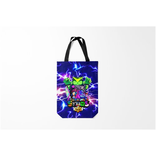 фото Сумка-шоппер / 31х42 см / геймерам / brawl stars burnettie