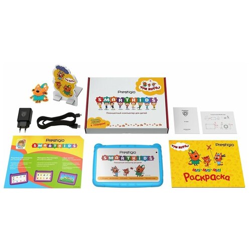 Детский планшет Prestigio Smartkids 1GB 16GB Android 81 голубой pmt3997_wi_d_bec 399000₽
