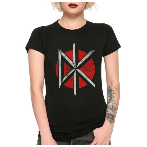 Футболка Design Heroes Dead Kennedys Женская Черная XL