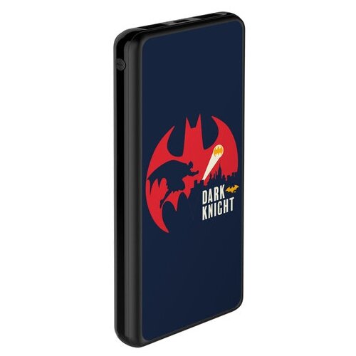 Внешний АКБ 10000 mAh 2 USB 1 MICRO 21A Li-pol черный Batman02 Deppa 301171 139000₽