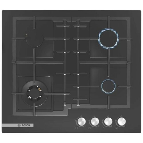 Газовая варочная поверхность Bosch PNH6B6O92R (черный)