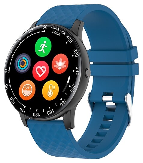 Смарт-часы BQ Watch 1.1 Black+Dark Blue (86188144)