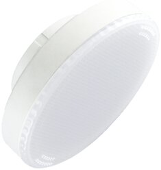 Лампочка светодиодная 1шт, GX53 Ecola LED Premium, 8,5W Матовое стекло (композит) 4200K Дневной белый свет