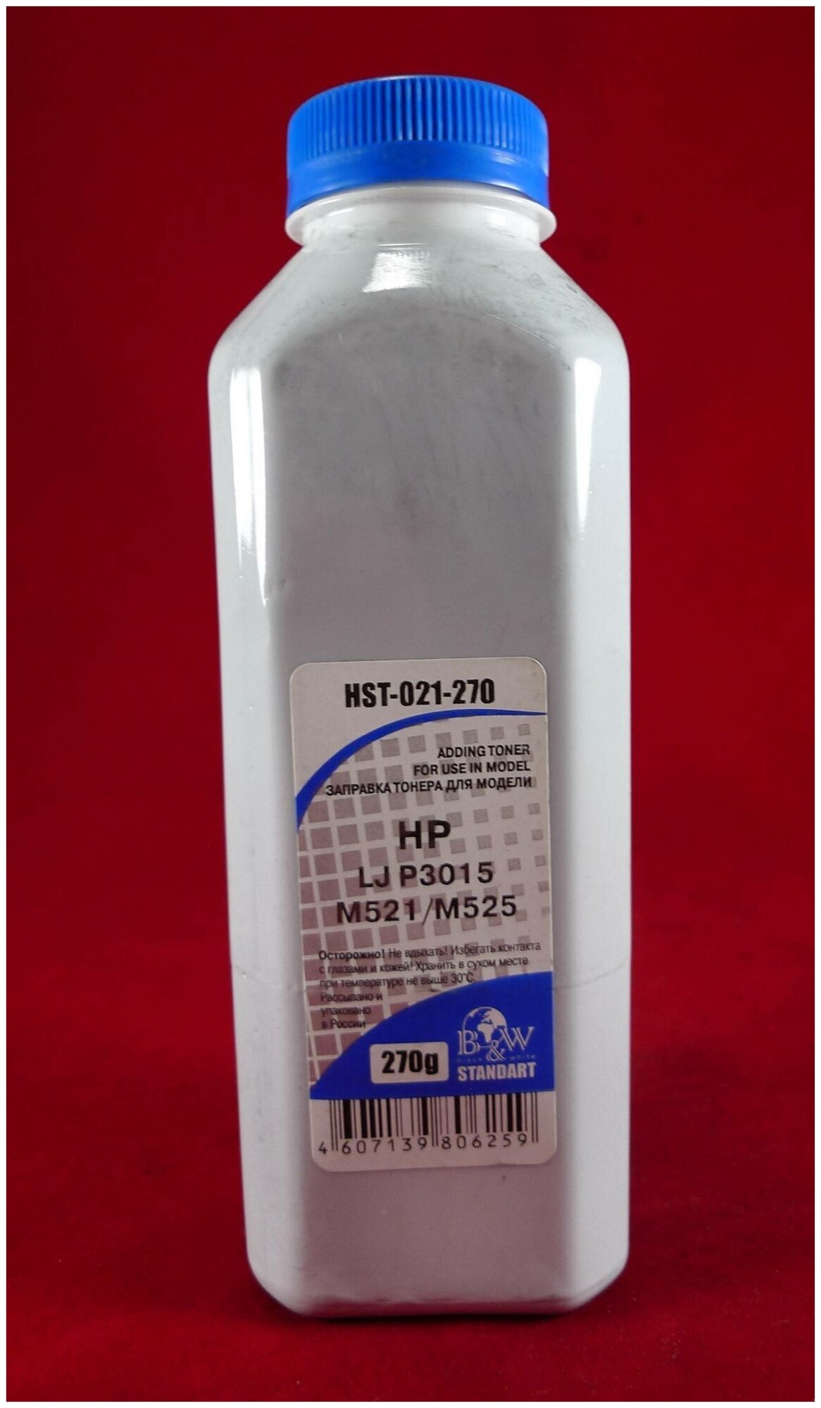 Тонер BW для HP 55A - совместимый тонер (HST021270) 270 гр, черный