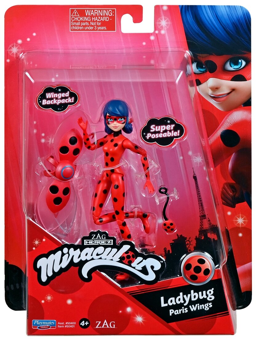 Леди Баг и Супер-кот Игровой набор Miraculous мини-кукла Леди Пчела с аксессуарами - фото №14