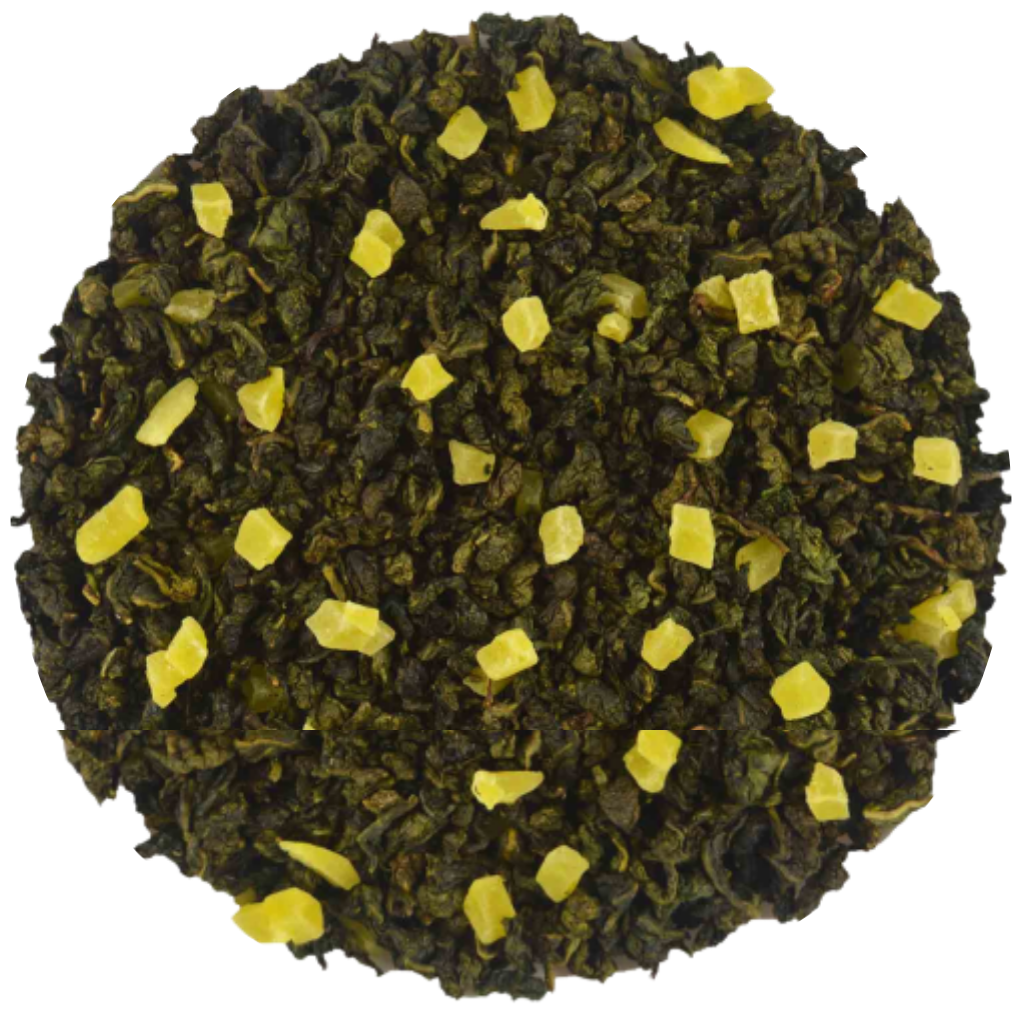 Зеленый чай листовой Персиковый улун, Zабота, настоящий рассыпной китайский чай, Premium, оолонг для похудения в подарочной упаковке - фотография № 2