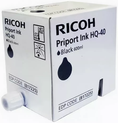 Краска для RICOH HQ40 черная 0.6 л (AEBO)