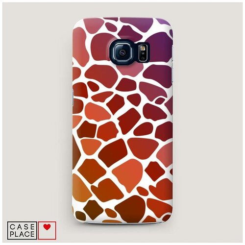 фото Чехол пластиковый samsung galaxy s7 пятна жирафа case place