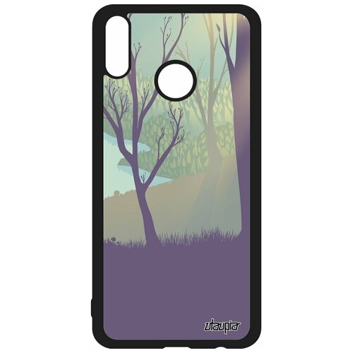 фото Чехол на мобильный honor 8x, "лесные розы" дерево пейзаж utaupia