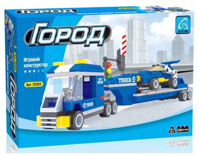 Конструктор AUSINI 25503 Город: Команда формула 1 (248 дет.)