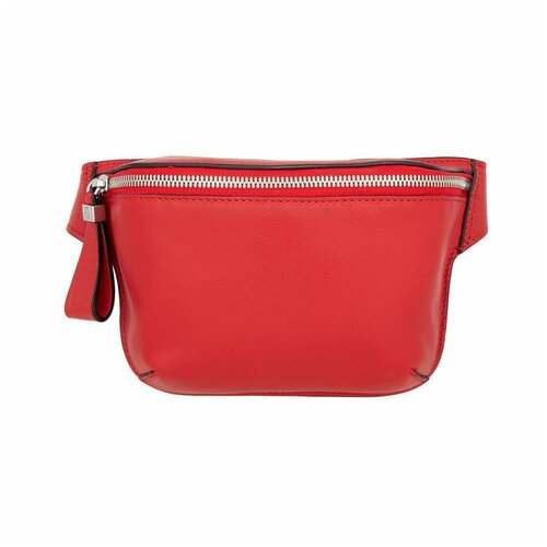 Женская кожаная сумка на пояс Gianni Conti 584330 red