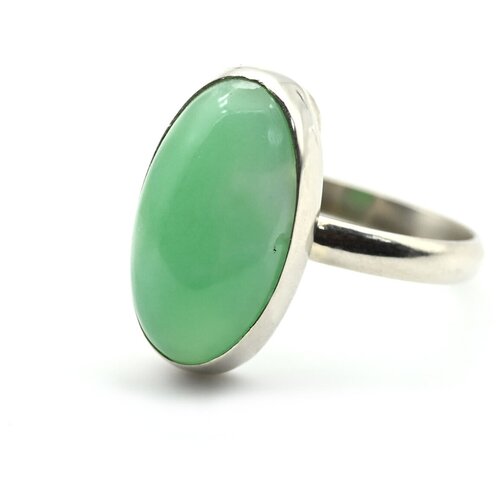 Кольцо Радуга Камня, хризопраз, размер 17, зеленый кольцо радуга камня хризопраз размер 17 5 зеленый