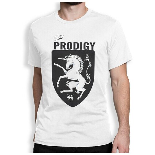 фото Футболка design heroes группа the prodigy мужская белая 2xl