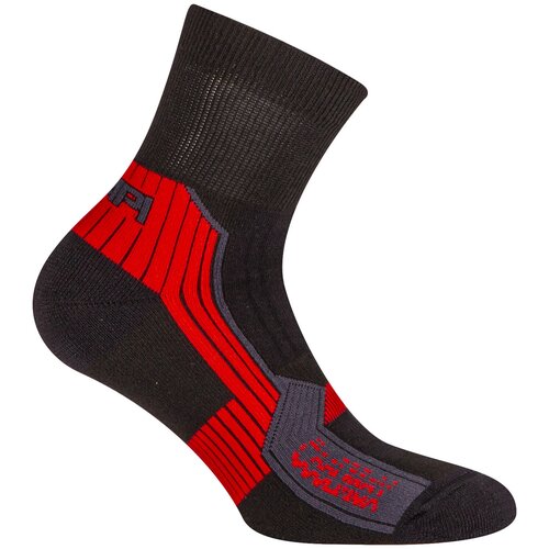 Носки Accapi, black/red