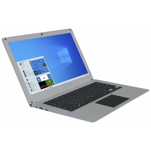 Ноутбук IRBIS NB NB69 133 IPS Intel Atom Z3735F 133ГГц 2ГБ 32ГБ eMMC Intel HD Graphics Windows 10 Home серебристый 1670900₽