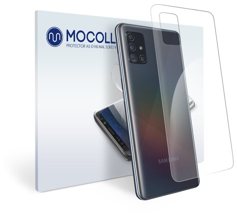 Пленка защитная MOCOLL для задней панели Samsung GALAXY J6 Plus глянцевая