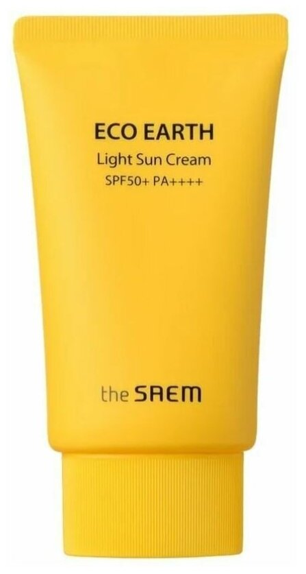 Солнцезащитный крем The SAEM Eco Earth Light Sun Cream SPF 50+ PA++++ (50г.)