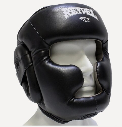 Изображение товара Шлем тренировочный Reyvel винил черный, XL