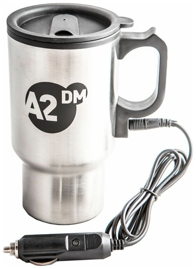 A2DM Термокружка с подогревом от прикуривателя, 450мл, 12В/50 150001