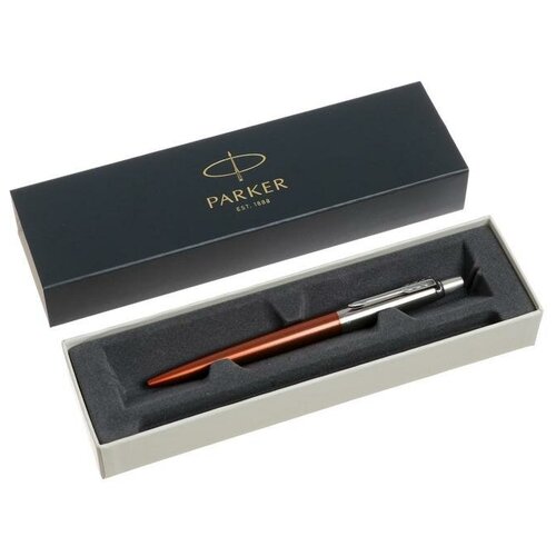 Ручка шариковая Parker Jotter Core K63 Chelsea Orange CT М 1.0мм синий, нерж ст 419776 7064068