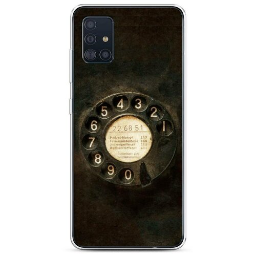 фото Силиконовый чехол "старинный телефон" на samsung galaxy a51 / самсунг гэлакси а51 case place