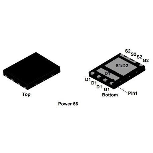 Микросхема FDMS7620S N-Channel MOSFET 30V 13A