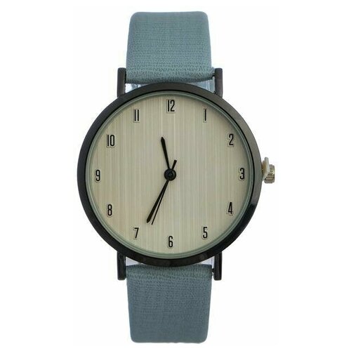 фото Наручные часы часы наручные женские "аузония", d-4 см, серый ремешок, серый promarket