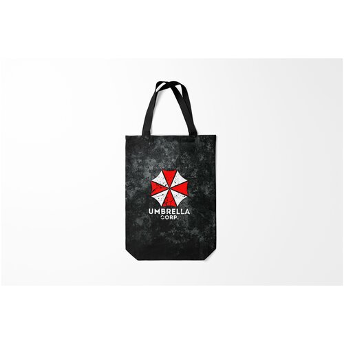 фото Сумка-шоппер / 31х42 см / геймерам / resident evil umbrella corp burnettie
