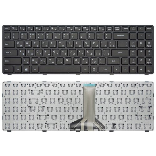 Клавиатура для ноутбука LENOVO IdeaPad 100-15IBD черная 1450₽