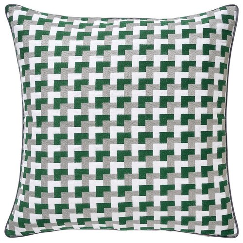 Декоративная подушка Iosis Zelliges Emeraude 45x45 см