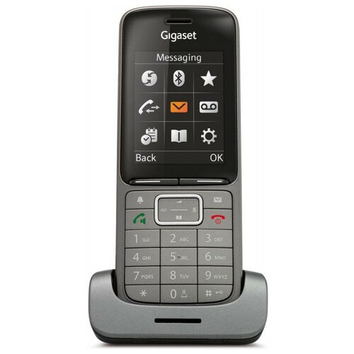 Беспроводной телефон DECT Gigaset SL750HX PRO (комплект: трубка и зарядное устройство, цветной дисплей 2.4, GAP, Cat-Iq 2.0) ( S30852-H2752-r122 )